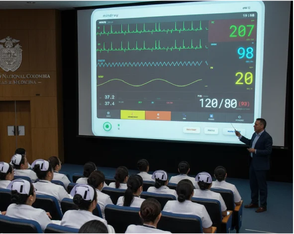 Simulador Virtual de Signos Vitales Interactivo para Entrenamiento Medico