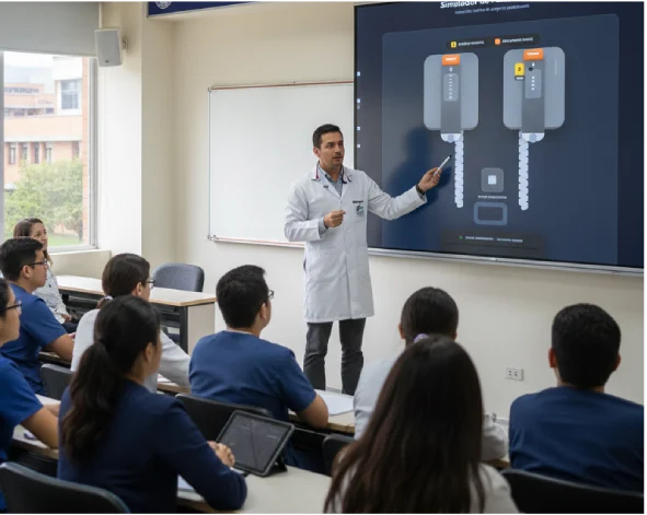 Simulador Virtual de Palas de Desfibrilador para Entrenamiento Medico